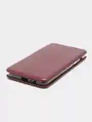 Пурпурный чехол-книжка на Samsung Galaxy A8 2018, Самсунг Галакси А8 2018