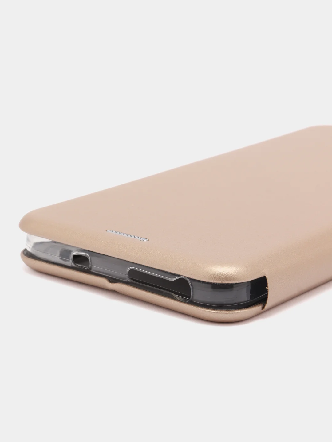 Золотой чехол книжка Xiaomi Poco M4 Pro 4G, Сяоми Поко М4 Про 4G
