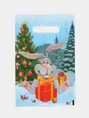 Конфетный пакет новогодний 20 х 30 см (3, 5, 10 шт)