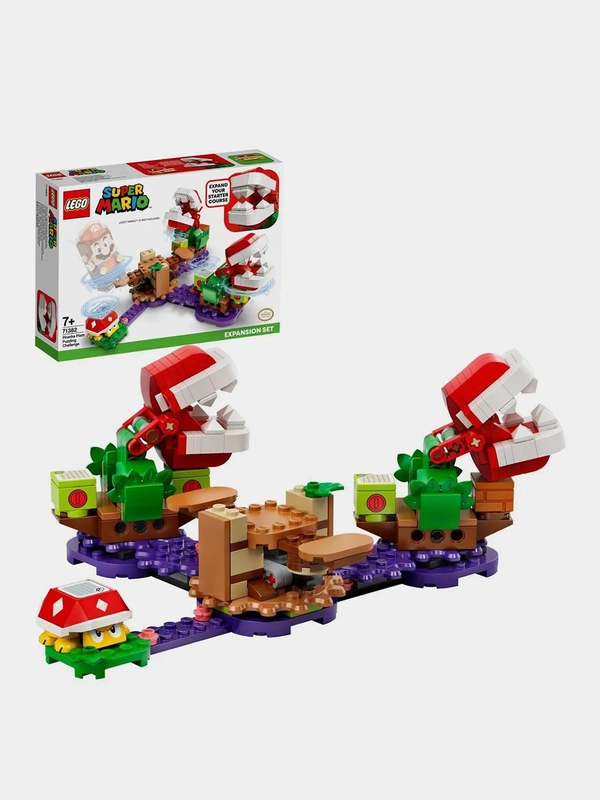 Конструктор LEGO, 71382,  "Доп. набор Загадочное испытание растения-пираньи"