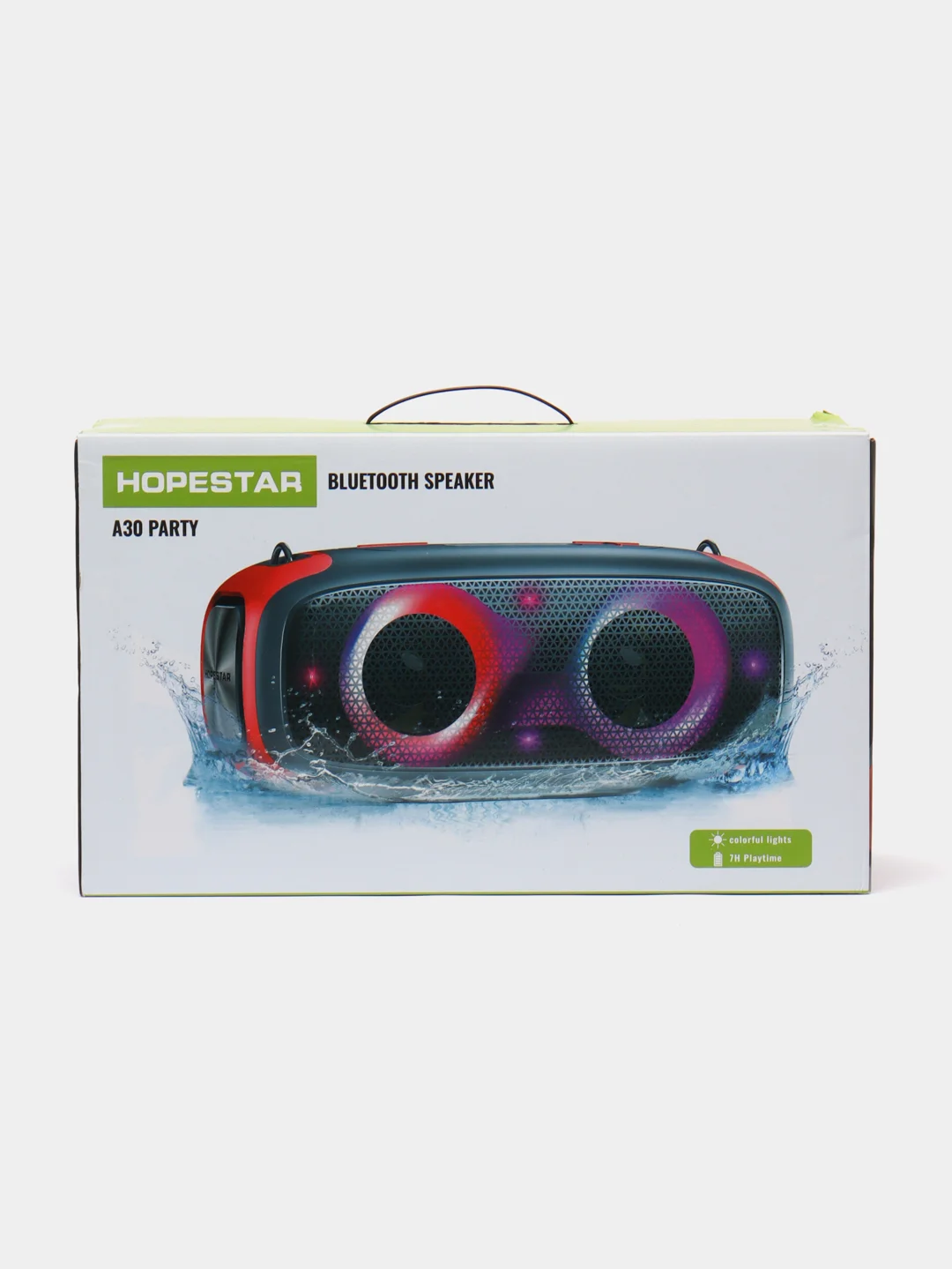 Красный портативная беспроводная колонка Hopestar A30 Party / портативная акустика, блютуз колонка