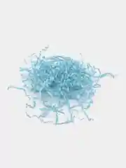 Голубой бумажная стружка - наполнитель для коробок