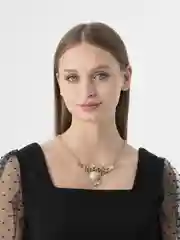 Багровый цепочка с подвеской