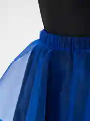 Синий юбка детская, капрон