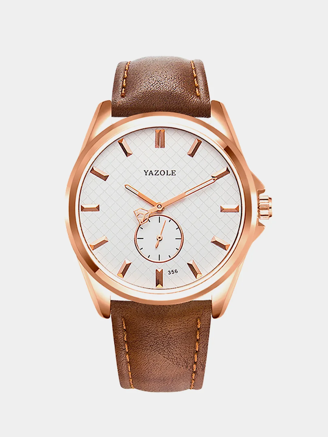 Угольный мужские часы Yazole 356, в подарочной коробке