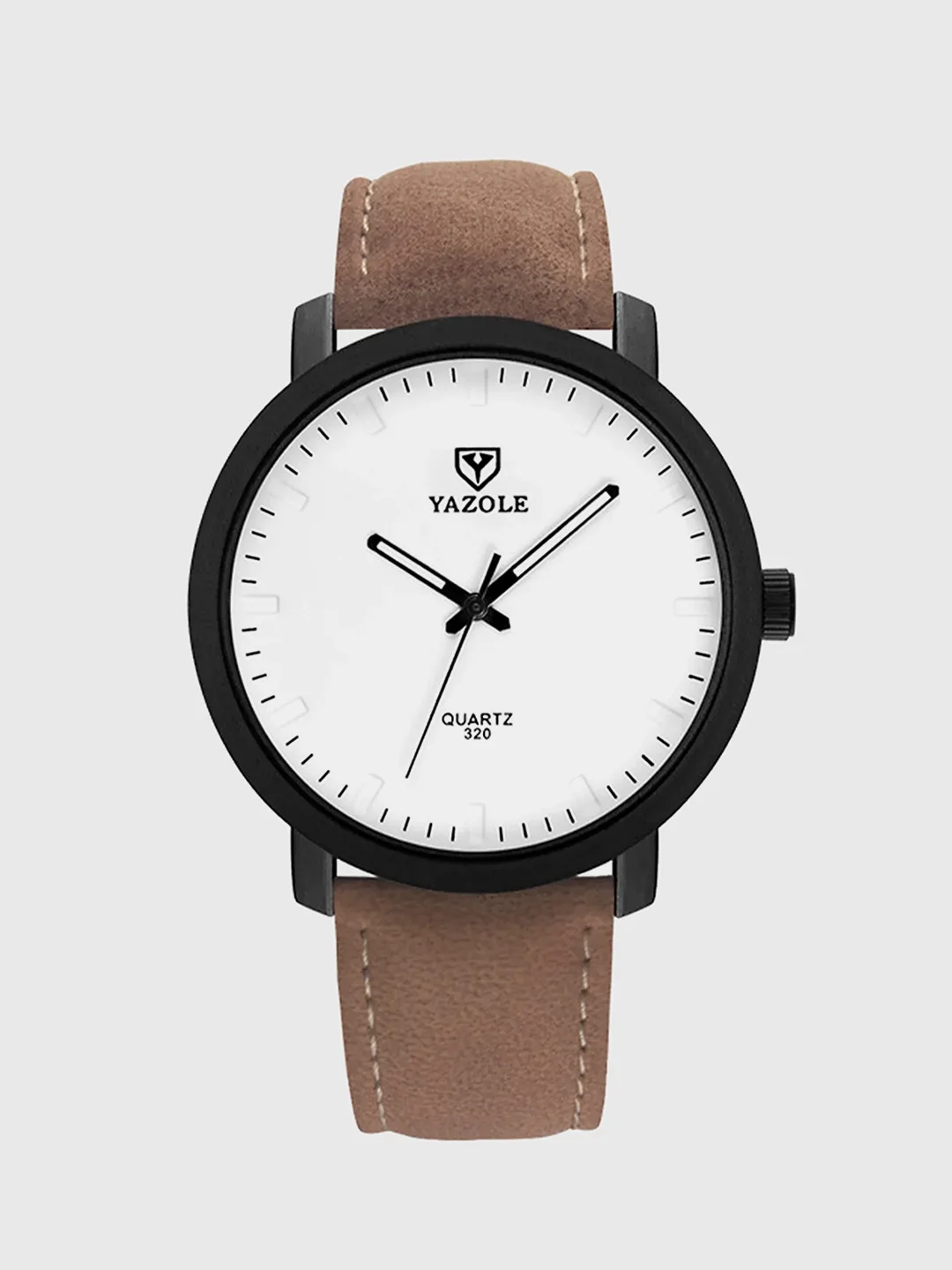 Серый меланж мужские часы Yazole 320