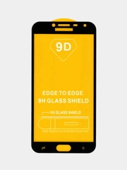 Защитное стекло для Samsung Galaxy J4 2018, с черной рамкой