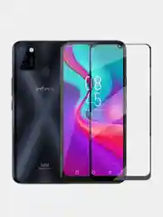 Защитное стекло на INFINIX Hot 10 Lite керамическое матовое