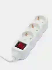 Удлинитель сетевой SONNEN U-133GS, 3 розетки, c заземлением, выключатель, 10А, 3 м, 511434