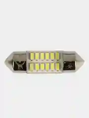 Автомобильная светодиодная лампа Т11 (C5W) S1211, белый 5000K, 2 штуки