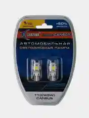 Светодиодные лампы Т10 Can507 с обманкой, 2 штуки