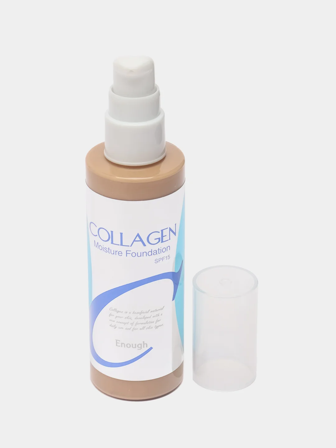 Корейский тональный крем с коллагеном с спф 21 тон Enough Collagen Moisture Foundation