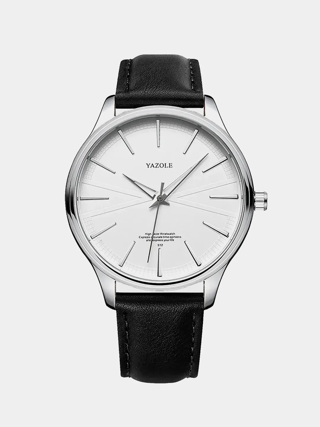Белый мужские часы Yazole 512, в подарочной коробке-шкатулке