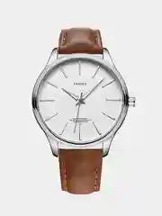 Серебряный мужские часы Yazole 512, в подарочной коробке-шкатулке