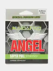 Леска 200м KaidaPRO Angel, тонущая, светло-зеленая, рыболовная, т.ж. для плетения