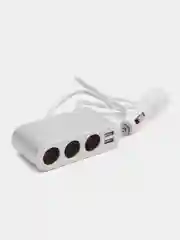 Разветвитель Hoco Z13 LCD на 3 прикуривателя + 2 USB
