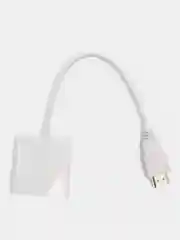 Белый адаптер Конвертер HDMI to VGA + AUX кабель