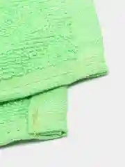Салатовый полотенце махровое для ног, 50х70см