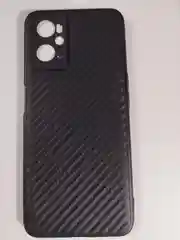 Чехол карбон с защитой камеры на Realme 9i / OPPO A96