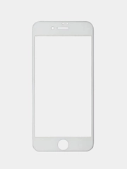 Защитное стекло 9D для iPhone 6 Plus 6S Plus Черное и белое