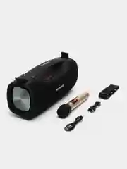 Черный портативная колонка Hopestar A6Pro, 55W с микрофоном