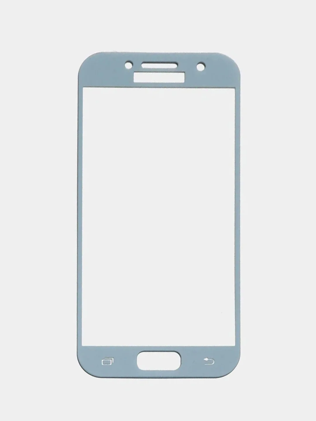 Голубой защитное стекло Samsung A3 2017