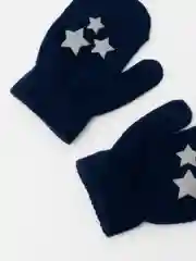 Черный варежки детские