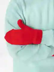 Голубой варежки детские
