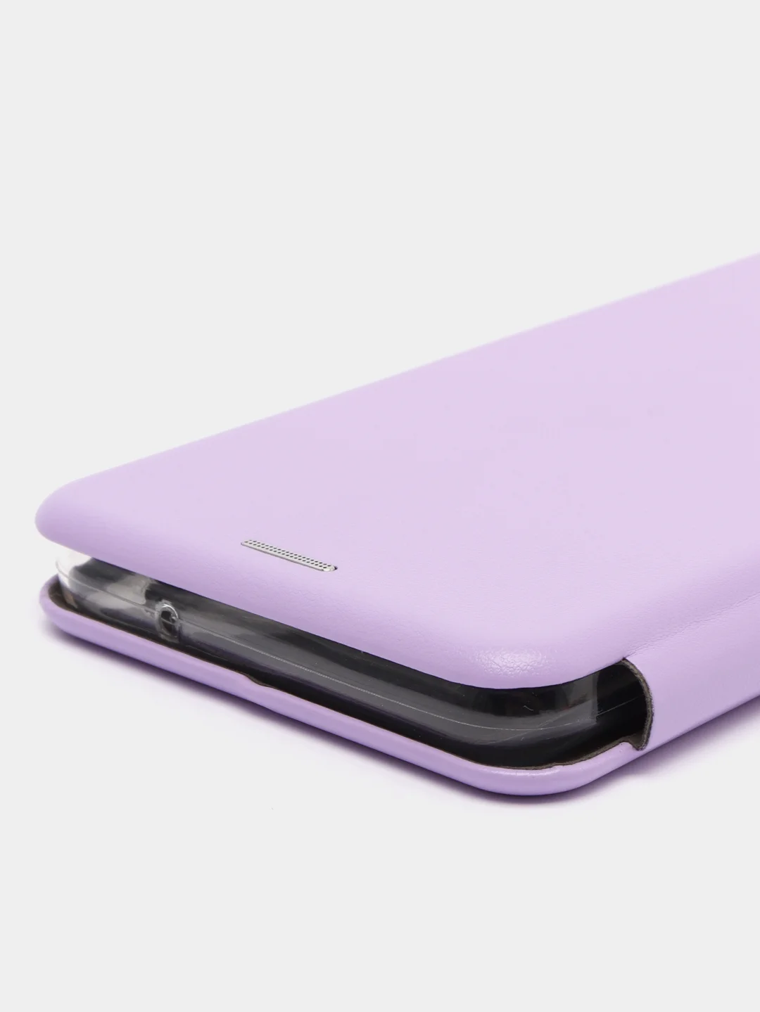 Сиреневый чехол-книжка для Huawei Nova Y71 /Y70 / Y70 Plus (Хуавей Нова у70 / у70 Плюс)