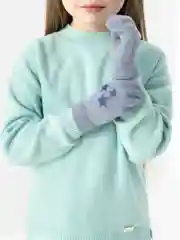 Серый варежки детские