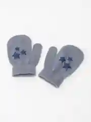 Серый варежки детские
