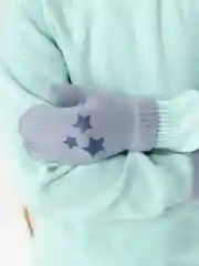 Серый варежки детские