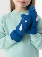 Лазурный детские варежки