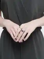 Серебряный кольца женские, набор из 3 штук