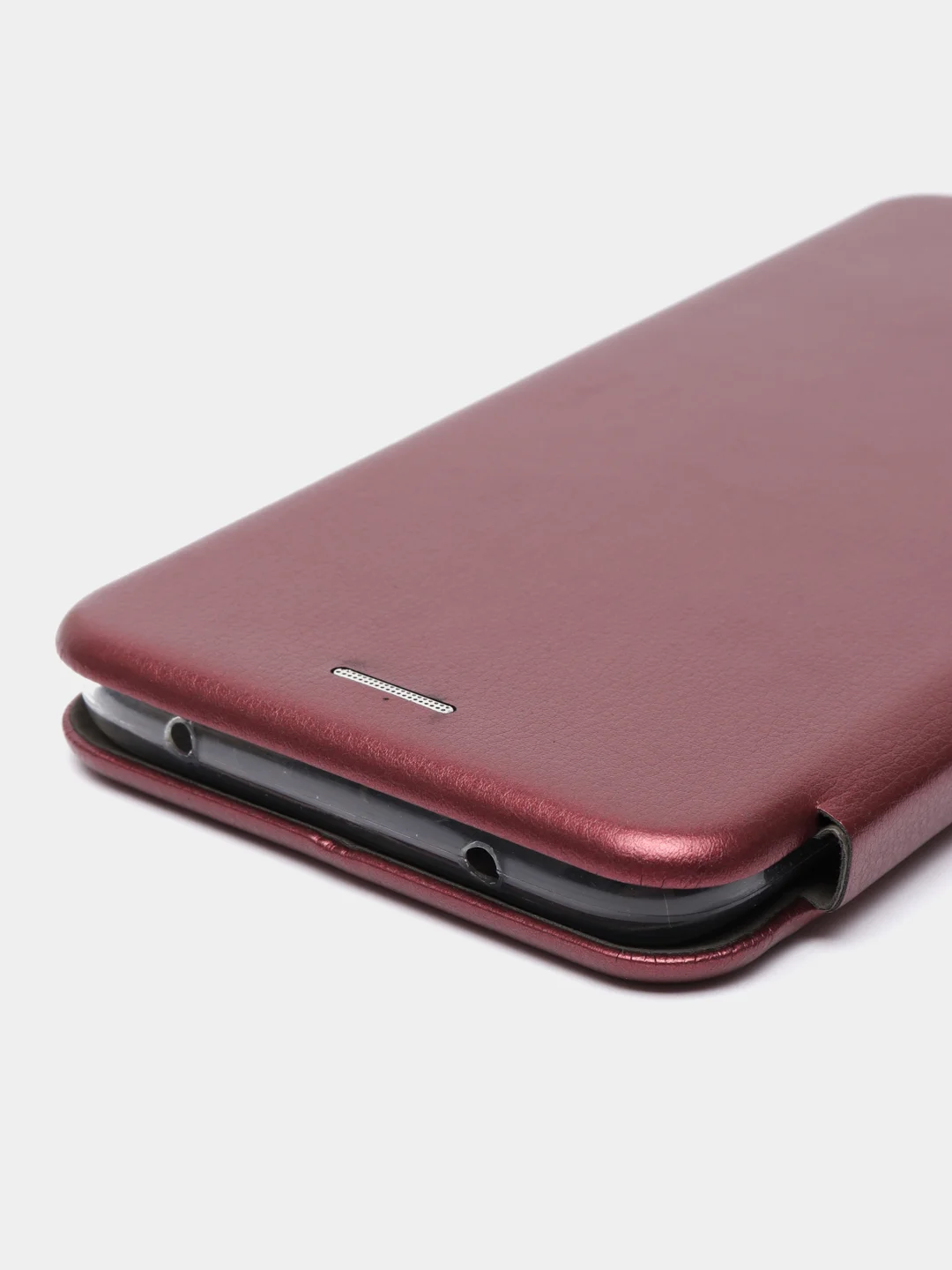 Пурпурный чехол книжка на Xiaomi Redmi Note 8 Pro (Сяоми Редми Нот 8 Про)