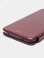 Пурпурный чехол книжка на Xiaomi Redmi Note 8 Pro (Сяоми Редми Нот 8 Про)