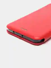 Красный чехол-книжка Xiaomi Mi Note 10 Lite (Сяоми Ми Нот 10 Лайт)