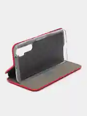 Красный чехол-книжка Xiaomi Mi Note 10 Lite (Сяоми Ми Нот 10 Лайт)