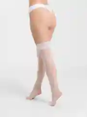 Чулки белые