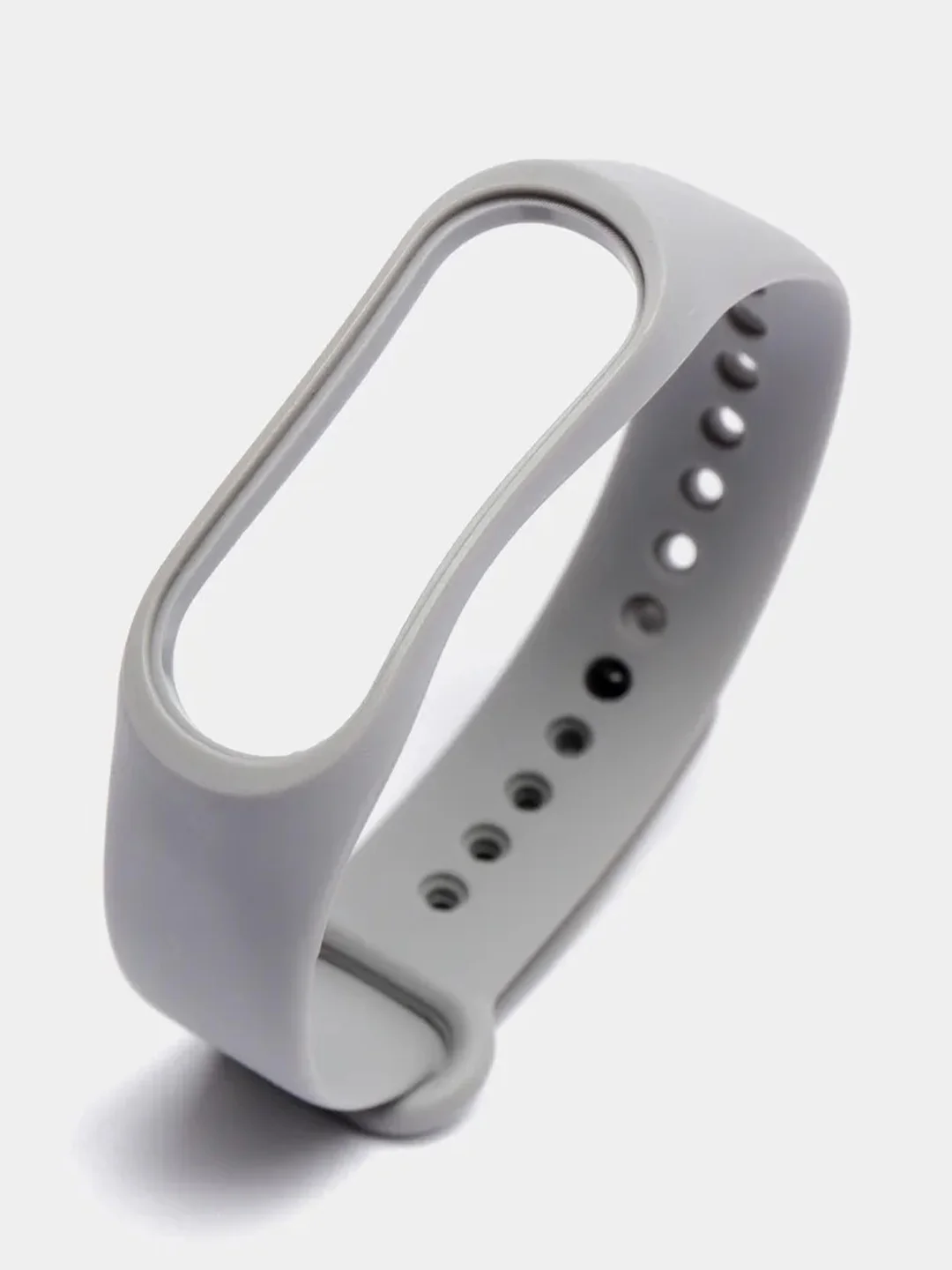 Серый ремешок для Xiaomi Mi Band 3/4