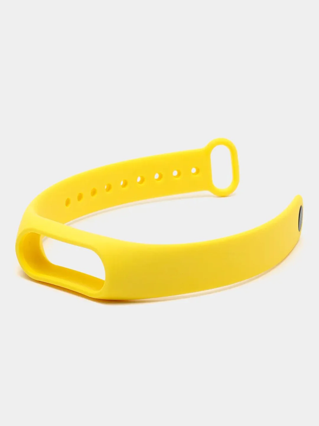 Желтый силиконовый ремешок Xiaomi Mi Band 2