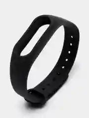 Черный силиконовый ремешок Xiaomi Mi Band 2
