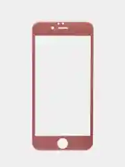 Золотой защитное  стекло c силиконовыми краями  IPHONE 6