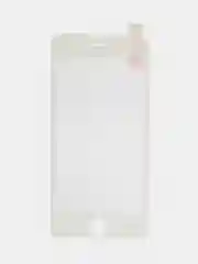 Белый защитное  стекло c силиконовыми краями  IPHONE 6