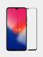 Черный защитное стекло 5D для Xiaomi Redmi Note 8T