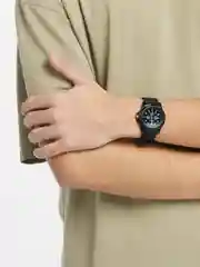 Черный часы мужские наручные, кварцевые