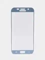 Голубой защитное стекло Samsung A7 2017