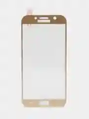 Золотой защитное стекло Samsung A7 2017