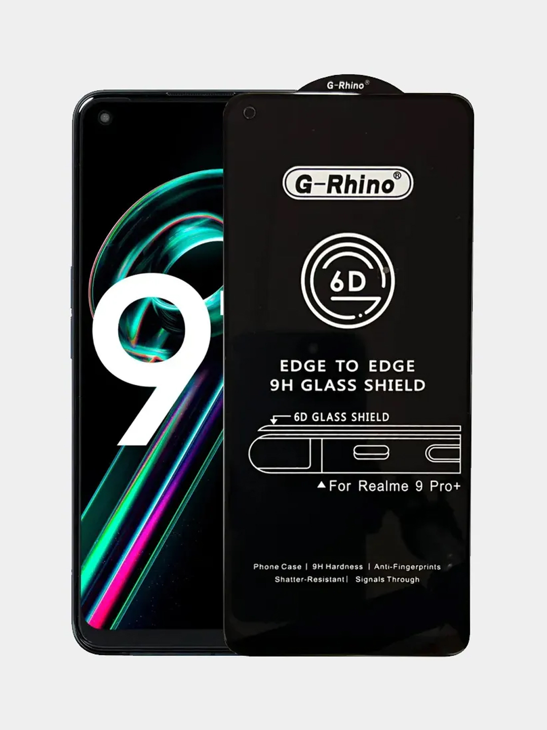 Защитное стекло для Realme 9 Pro + купить по цене 314.1 ₽ в  интернет-магазине Магнит Маркет