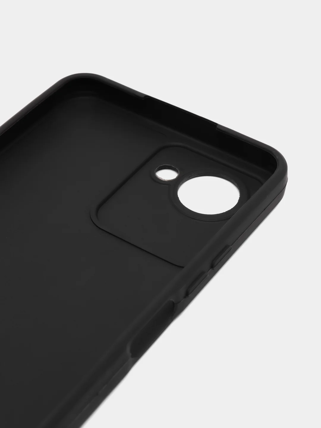 Черный чехол для Realme C30 / C30S / 50i PRIME (Реалми С30 / 50И Прайм), силиконовый, прозрачный